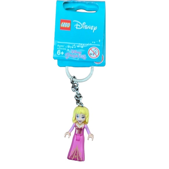 Lego Disney Sleeping Beauty Aurora Keychain - Picture 5 of 6